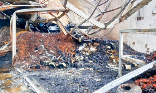 വല്ലകത്തെ ചിപ്സ് നിർമാണശാല കത്തിനശിച്ചു 75 ലക്ഷം നഷ്ടം