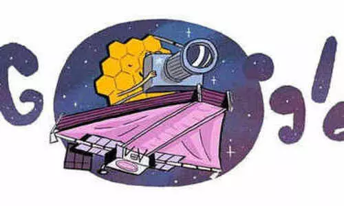 Google doodle celebrates deepest photo of universe taken by  James Webb Space Telescope