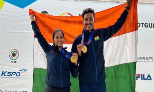 ഷൂട്ടിങ് ലോകകപ്പ്: ഇന്ത്യക്ക് സ്വർണവും വെങ്കലവും