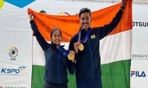 ഷൂട്ടിങ് ലോകകപ്പ്: ഇന്ത്യക്ക് സ്വർണവും വെങ്കലവും