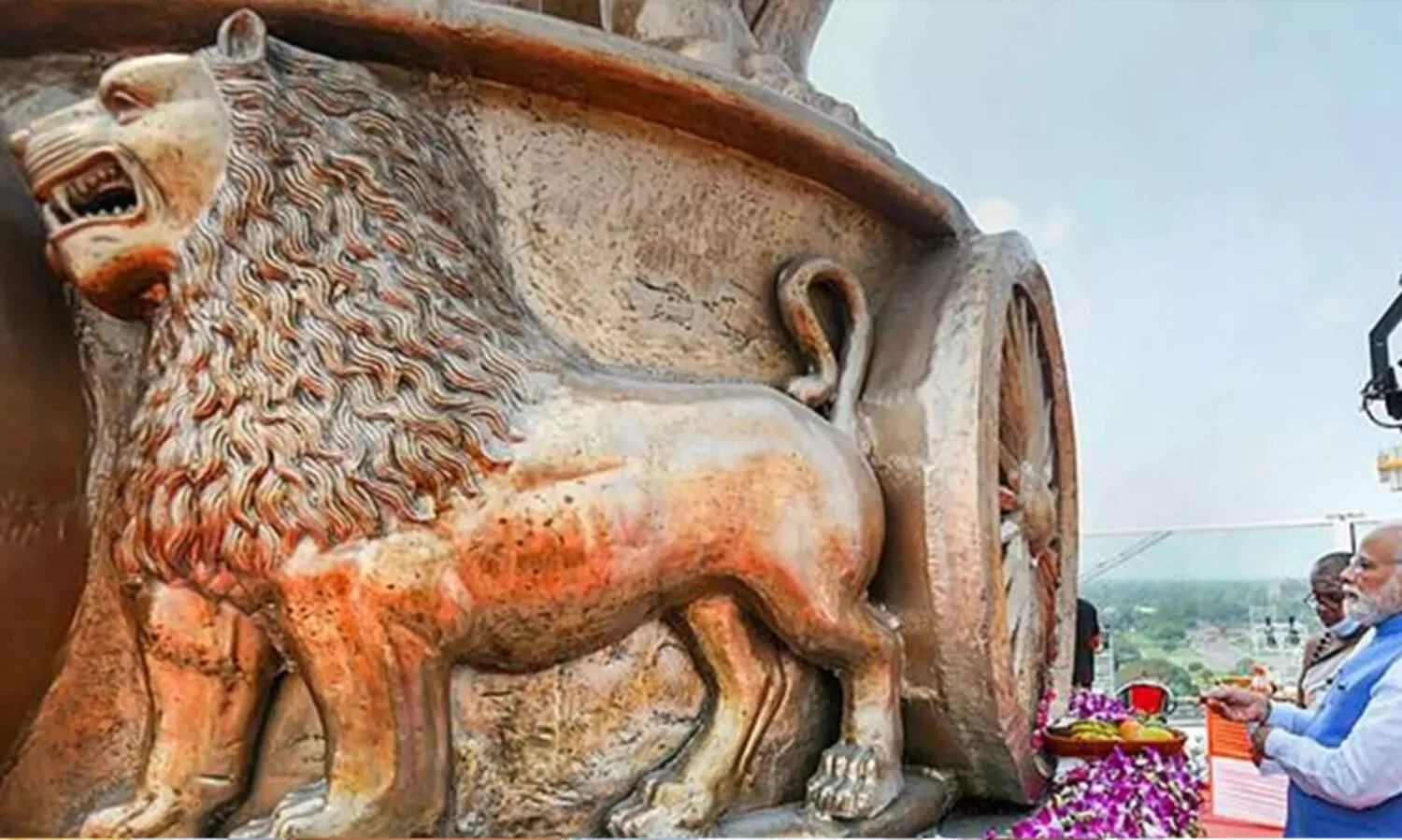 മൂന്ന് മാസം സിംഹങ്ങളെ നിരീക്ഷിച്ചാണ് അശോകസ്തംഭം രൂപകൽപന ചെയ്തത്  -വെളിപ്പെടുത്തലുമായി ശിൽപിയുടെ ബന്ധുക്കൾ