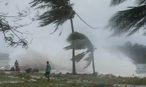 ചാകര കടപ്പുറത്ത് ചുഴലി: ഷെഡ് തകര്‍ന്ന് മത്സ്യത്തൊഴിലാളികള്‍ക്ക് പരിക്ക്