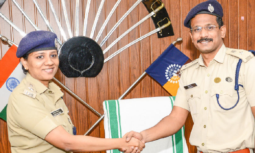 കെ. കാർത്തിക് ജില്ല പൊലീസ് മേധാവിയായി ചുമതലയേറ്റു