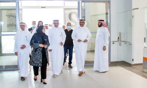 ആലിയിലെ പുനരധിവാസ കോംപ്ലക്സ് മന്ത്രിമാർ സന്ദർശിച്ചു