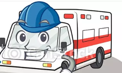 ആംബുലൻസ് ഓടിക്കുമ്പോൾ ഹെൽമെറ്റ് ധരിച്ചില്ല; പൊലീസിന്‍റെ പിഴ നോട്ടീസ് വൈറൽ