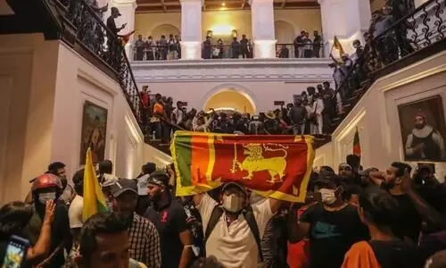 ലങ്കയിലെ ജനവിപ്ലവം ലങ്കയിലെ ജനവിപ്ലവം