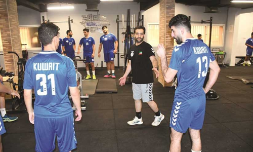 കുവൈത്ത് ജൂനിയർ ഹാൻഡ്ബാൾ ടീം യൂറോപ്പിൽ