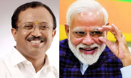 സാധാരണക്കാർക്ക് മോദി ഈശ്വര തുല്യൻ, എ.എൻ ഷംസീർ പൊട്ടക്കിണറ്റിലെ തവള - കേന്ദ്ര മന്ത്രി വി. മുരളീധരൻ