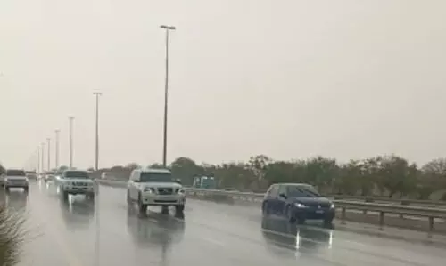 പൊടിക്കാറ്റിൽ മുങ്ങി ദുബൈ; ചിലയിടങ്ങളിൽ മഴയും