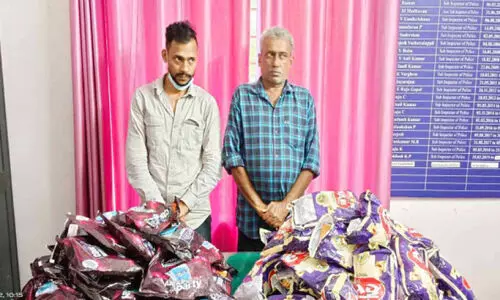 നിരോധിത പുകയില ഉൽപന്നങ്ങളുമായി രണ്ടുപേർ അറസ്റ്റിൽ