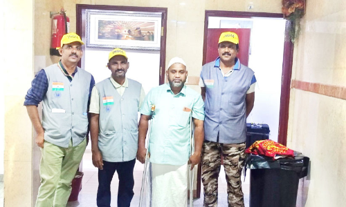 പരീക്ഷണങ്ങളിലും ഹജ്ജെന്ന സ്വപ്നം യാഥാർഥ്യമാക്കി അബ്ദുല്ലത്തീഫ് മടങ്ങുന്നു