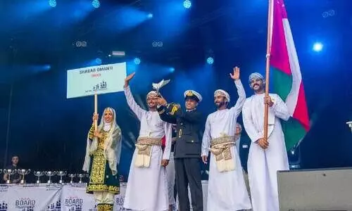 പുരസ്കാര നിറവിൽ ശബാബ് ഒമാൻ-2 നാവിക കപ്പൽ