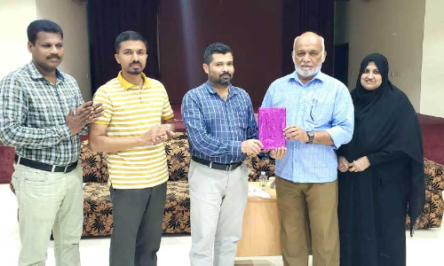 ഐ.എം.ഐ സലാല യാത്രയയപ്പ് നൽകി