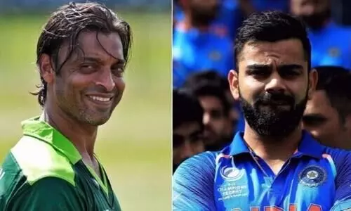 വീടിന്റെ പിന്നാമ്പുറത്തോ കാൻഡിക്രെഷ് കളിച്ചോ ഉണ്ടാക്കിയതല്ല ആ 70 സെഞ്ച്വറികൾ; കോഹ്ലി വിമർശകരുടെ വായടപ്പിച്ച് അക്തർ