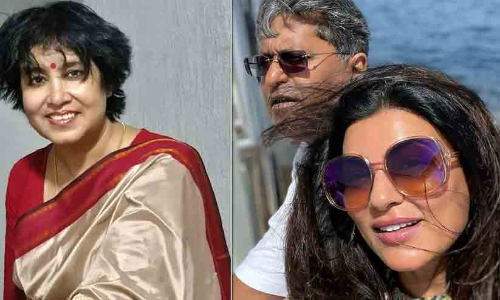 Taslima Nasrin, Sushmita Sen, Lalit Modi