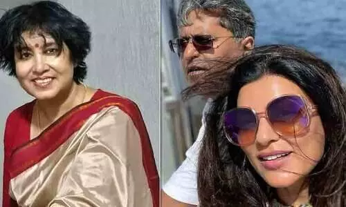 Taslima Nasrin, Sushmita Sen, Lalit Modi