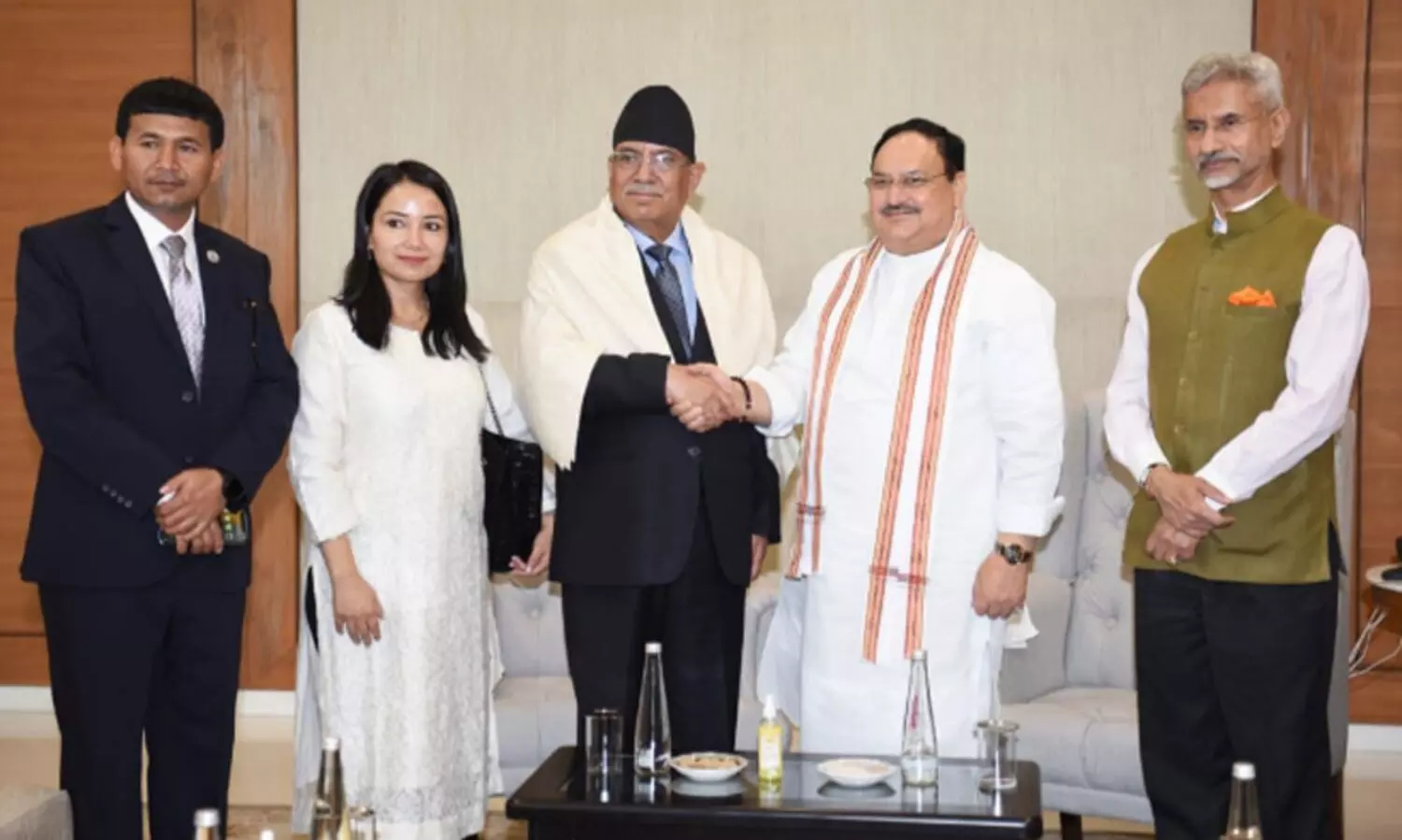 നേപ്പാൾ കമ്യുണിസ്റ്റ്​ നേതാവ്​ ബി.ജെ.പി ദേശീയ ആസ്ഥാനത്ത്​