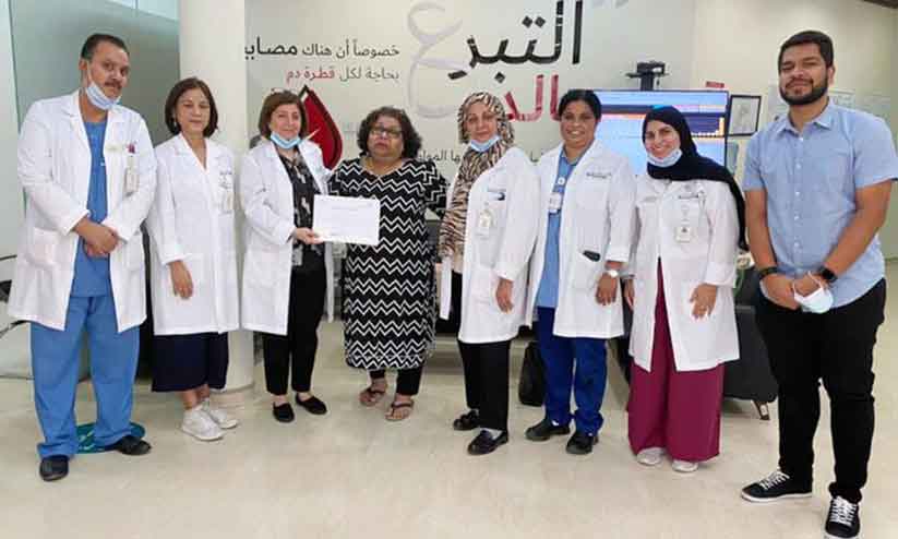 രക്തം ദാനം ചെയ്തത് 323 തവണ; അർബുദത്തെയും അതിജീവിച്ച് ഗെയിൽ ഡിസൂസ രക്തം ദാനം ചെയ്തത് 323 തവണ; അർബുദത്തെയും അതിജീവിച്ച് ഗെയിൽ ഡിസൂസ