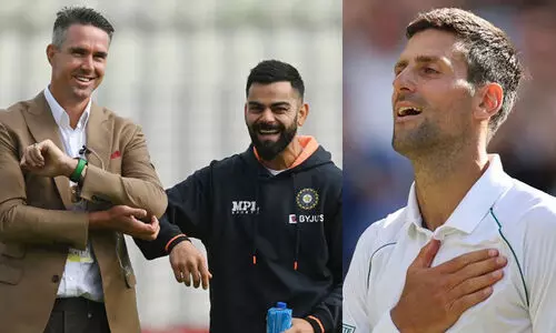 കോഹ്‍ലിക്ക് പിന്തുണയുമായി പീറ്റേഴ്സന്റെ പോസ്റ്റ്; ലൈക്കടിച്ച് ദ്യോകോവിച്