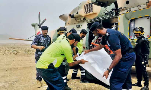 സലാല അപകടം: ഒരാളുടെ മൃതദേഹംകൂടി കണ്ടെത്തി
