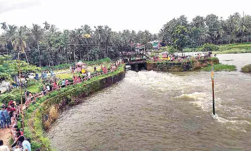 സഞ്ചാരികളെ ആകർഷിച്ച് പാറന്നൂർ ചിറ
