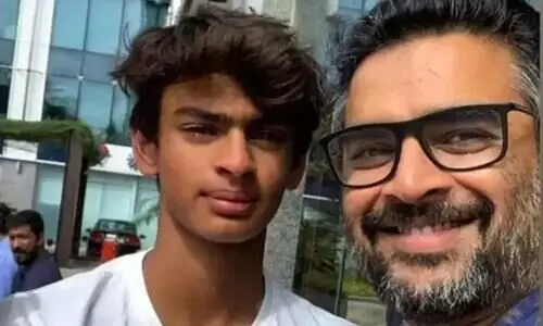 Actor R Madhavan React  His  son Vedaant breaks national junior swimming record