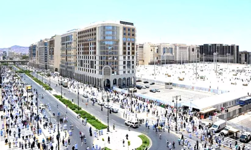 ഹ​ജ്ജി​നു ​ശേ​ഷം മ​ദീ​ന സ​ന്ദ​ർ​ശ​ന​ത്തി​ന് തീ​ർ​ഥാ​ട​ക​രു​ടെ ഒ​ഴു​ക്ക്