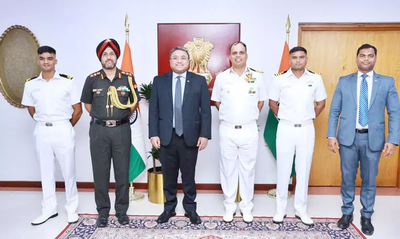 കുവൈത്ത് സന്ദർശിച്ച് ഐ.എൻ.എസ് ടെഗ്