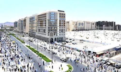 ഹ​ജ്ജി​നു ​ശേ​ഷം മ​ദീ​ന സ​ന്ദ​ർ​ശ​ന​ത്തി​ന് തീ​ർ​ഥാ​ട​ക​രു​ടെ ഒ​ഴു​ക്ക്