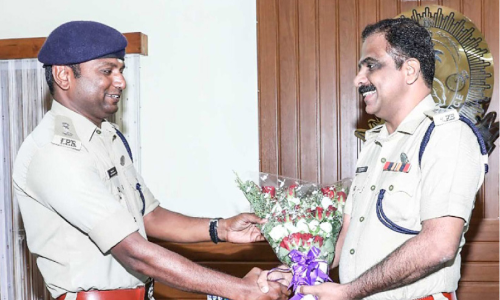 വി.യു. കുര്യാക്കോസ് എസ്.പിയായി ചുമതലയേറ്റു