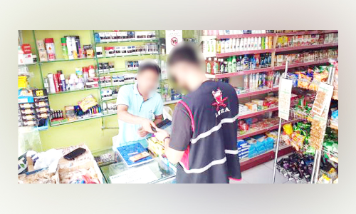 എൽ.എം.ആർ.എ പരിശോധന:  മുഹറഖിൽ ഏതാനും പേർ പിടിയിൽ