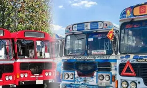 ലങ്കയിൽ ബസ് ചാർജ് പുതുക്കി, മിനിമം ചാർജ് ഇനി 38 രൂപ