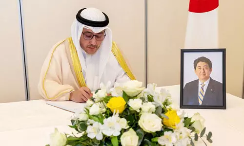 ഷിൻസോ ആബെയുടെ വിയോഗത്തിൽ അനുശോചിച്ച് വിദേശകാര്യ മന്ത്രി