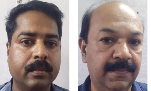 കെ.എസ്.എഫ്.ഇയിൽനിന്ന് അരക്കോടിയോളം രൂപ തട്ടിയ രണ്ടുപേർ പിടിയില്‍