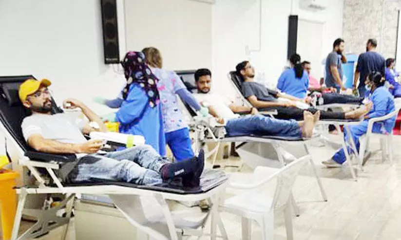 യൂത്ത് ഫോറം രക്തദാന ക്യാമ്പ് സംഘടിപ്പിച്ചു