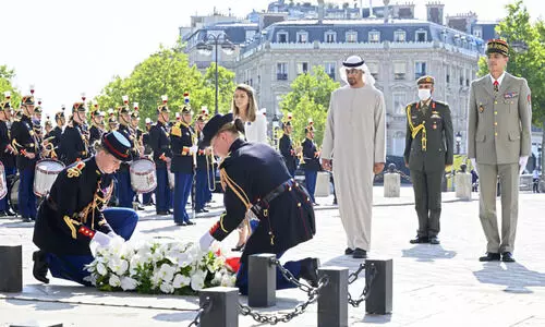 ആ​ഗോ​ള വെ​ല്ലു​വി​ളി​ക​ൾ നേ​രി​ടാ​ൻ ആ​ഹ്വാ​നം ചെ​യ്ത്​ സം​യു​ക്​​ത പ്ര​സ്താ​വ​ന