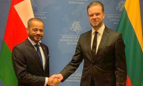 വി​ദേ​ശ​കാ​ര്യ​മ​ന്ത്രി ലി​ത്വേ​നി​യ പ്ര​സി​ഡ​ന്റു​മാ​യി കൂ​ടി​ക്കാ​ഴ്ച ന​ട​ത്തി