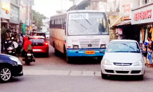 മാളയിൽ ഗതാഗത   കുരുക്ക് രൂക്ഷം