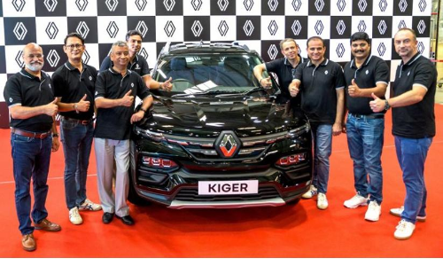 Renault Kiger Gets New Black Colour to Mark 50K Production Milestone