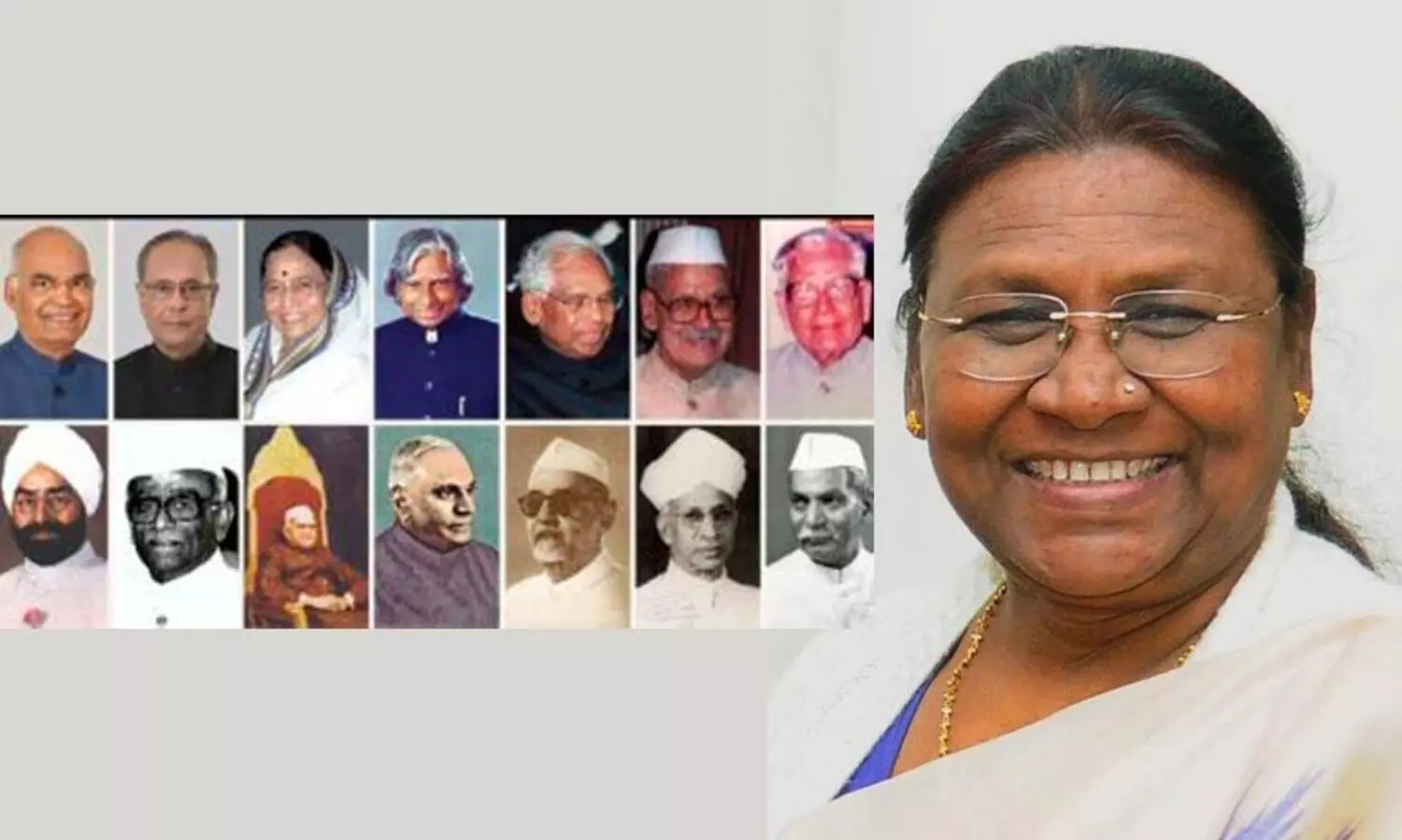 ഡോ. രാജേന്ദ്രപ്രസാദ് മുതൽ മുർമു വരെ; ഇവർ ഇന്ത്യയുടെ രാഷ്ട്രപതിമാർ