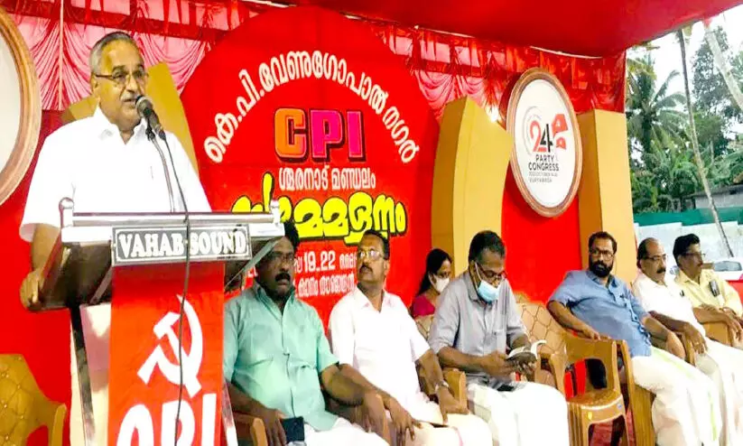 ഇടതു സർക്കാറിനെ അസ്ഥിരപ്പെടുത്താൻ പ്രതിപക്ഷ ശ്രമം -കാനം