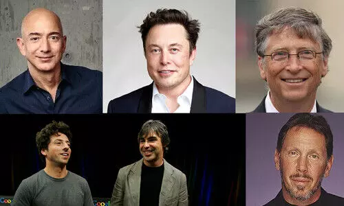 ടെക്കികൾ ഭരിക്കുന്ന കോടീശ്വര ലിസ്റ്റ്; അറിയാം ലോകത്തിലെ ഏറ്റവും വലിയ 10 ധനികരെ