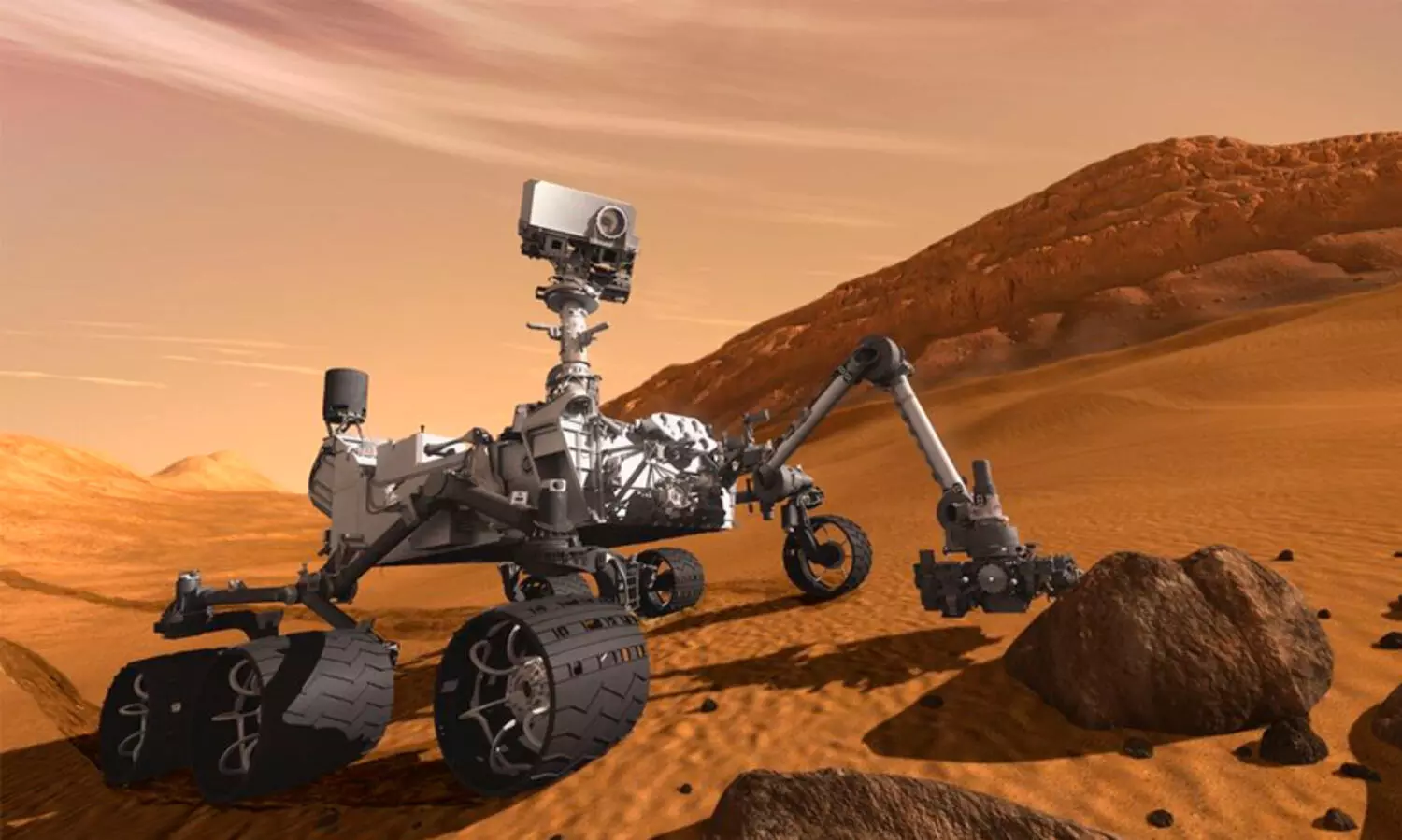 ചൊവ്വയിൽ നിന്ന് പകർത്തിയ ഭൂമിയുടെ ചിത്രവുമായി നാസ; ചിത്രം പഠിപ്പിക്കുന്നത് വിനയമെന്ന് ആനന്ദ് മഹീന്ദ്ര