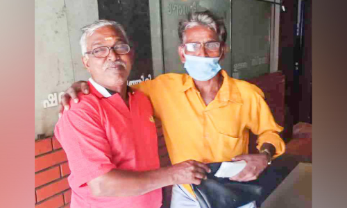 കളഞ്ഞുപോയ ബാഗ്​ തിരികെ കിട്ടി; മോഹനന് അടിച്ചത് ഇരട്ട ലോട്ടറി