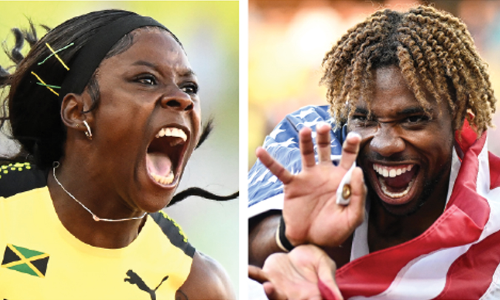 ലോ​ക അ​ത്‍ല​റ്റി​ക് ചാ​മ്പ്യ​ൻ​ഷി​പ്പ്: 200 മീറ്ററിൽ ലൈൽസ്, ജാക്സൺ