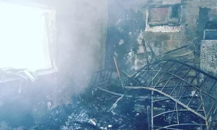 ഖൈ​ത്താ​നി​ൽ തീ​പി​ടി​ത്തം: താ​മ​സ​ക്കാ​രെ ഒ​ഴി​പ്പി​ച്ചു