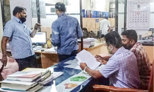 മൂന്ന് തദ്ദേശ സ്ഥാപനങ്ങളില്‍ വിജിലന്‍സ് പരിശോധന