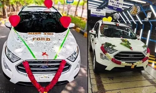 Ford India production ends, last EcoSport rolls out