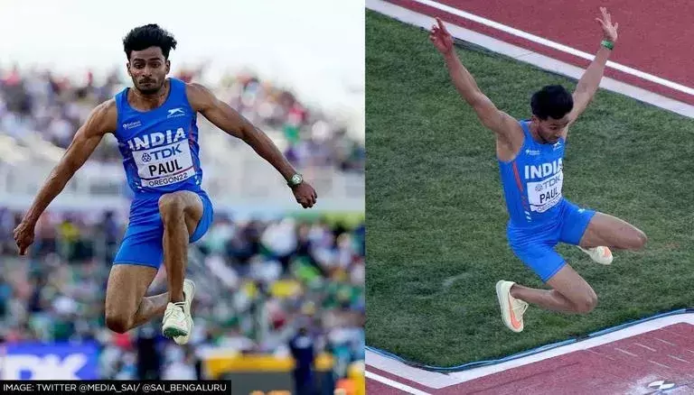 ട്രിപ്പിൾജമ്പിൽ മലയാളിതാരം എൽദോസിന് മെഡലില്ല