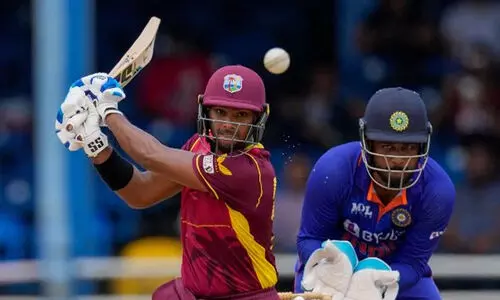 തകർത്തടിച്ച് വിൻഡീസ്; ഇന്ത്യക്ക് 312 റൺസ് വിജയലക്ഷ്യം